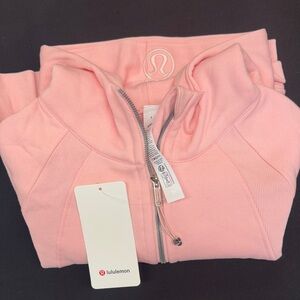 lululemon Scuba Full-Zip Hoodie Pink Size 4 NWT
